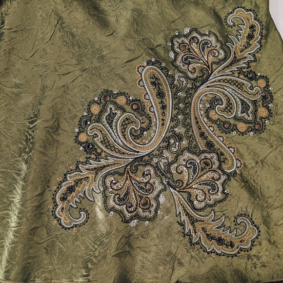 Heart Soul Green Blouse - Picture 11 of 11